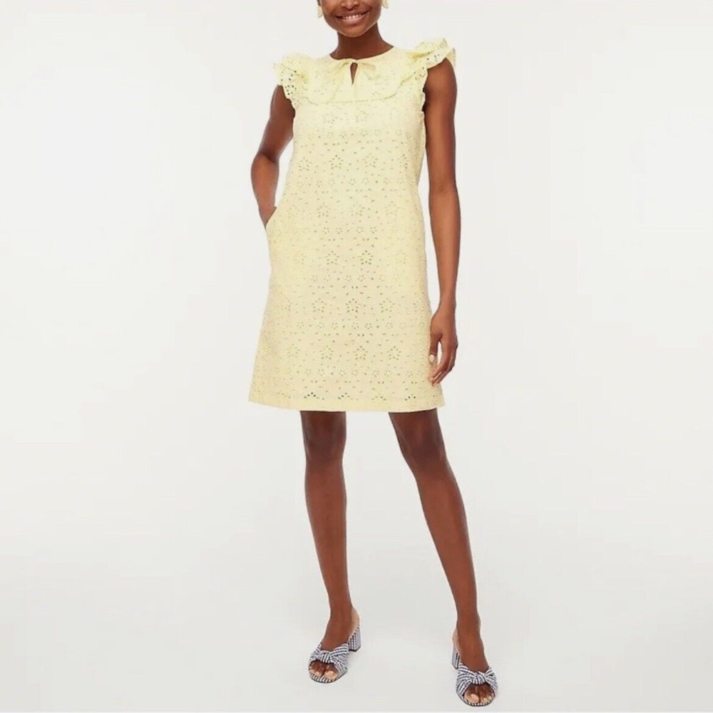 J. Crew Light Yellow Dress